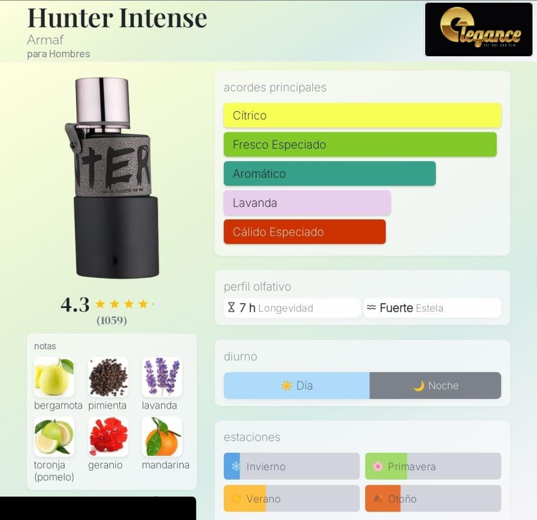 Armaf Hunter Intense EDP (H) 100ml - Imagen 4