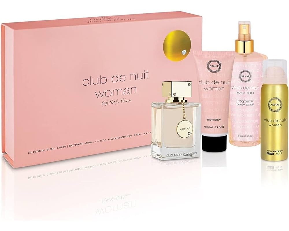 Armaf Set Club de Nuit Woman 4 PCS EDP (M) SP 105ml; BL 100ml; BS 50ml; BM 250ml - Imagen 3