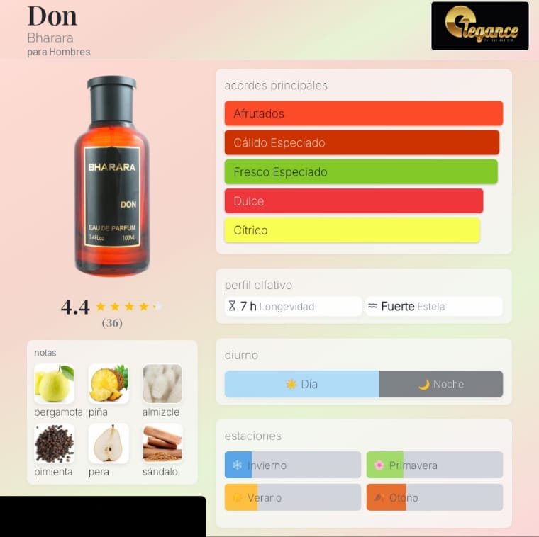 Bharara Don EDP (H) 100ml - Imagen 4