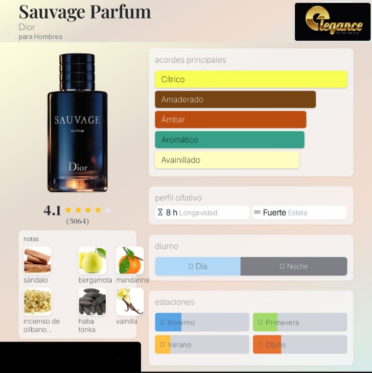 Dior Sauvage Parfum (H) 100ml - Imagen 4