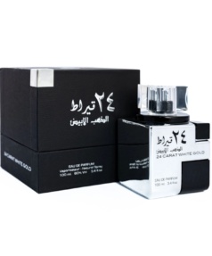 Lattafa 24 Carat White Gold EDP (U) 100ml