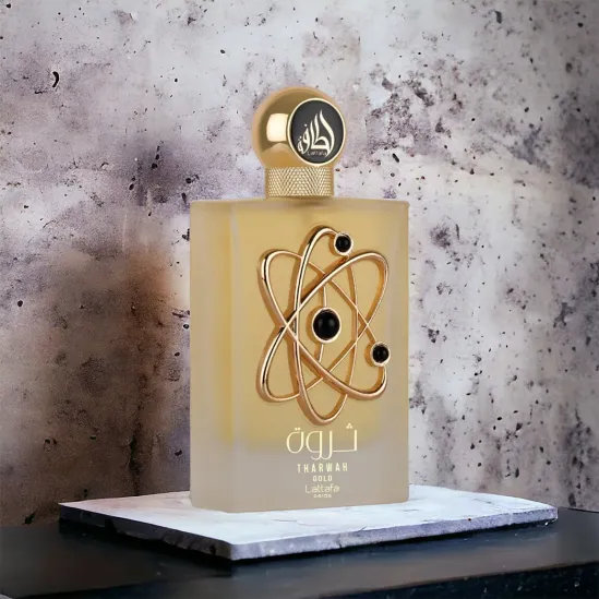 Lattafa Tharwah Gold EDP (M) 100ml - Imagen 2