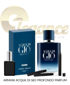 Decants Giorgio Armani Acqua di Giò Profondo Parfum (H)