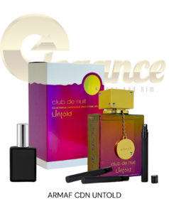 Decants Armaf Club de Nuit Untold (U) EDP