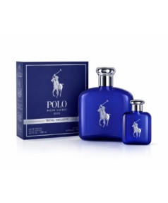 Ralph Lauren Polo Blue EDT  2pcs (H) 125ml: PS 100ml; VS 15ml